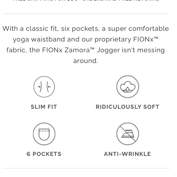 Navy Zamora scrub bottoms, Medium Petite - Picture 7 of 8